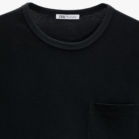 Zara POCKET T-SHIRT - Picture 7 of 7